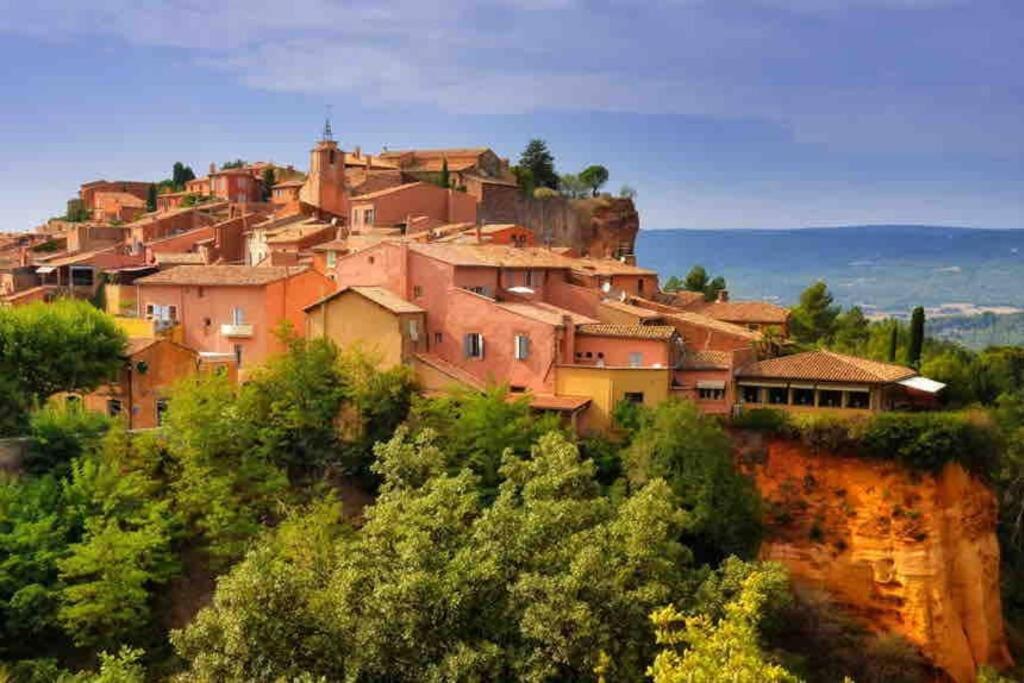 Soleil D'Ocre - Bastide A Roussillon Villa รูสซียง ภายนอก รูปภาพ